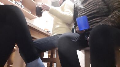At the meeting with the help of orgasms, my colleagues and I unloaded - lesbian_illusion