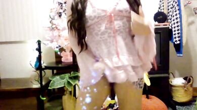 Slutmas Striptease Dance Holiday Asian Babe