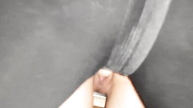 She loves when I fuck her with a strapon while she washes the dishes - IkaSmokS