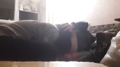 While granny was not at home, my new girlfriend fucked me with her tongue in all the cracks