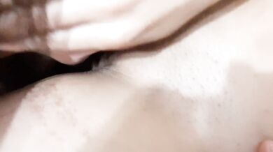 With pleasure once again licked her
