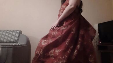 Licking my and ass under the dress. Stormy orgasm - lesbian_illusion