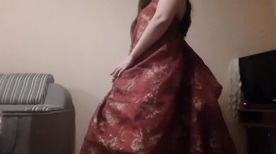 Licking my and ass under the dress. Stormy orgasm - lesbian_illusion