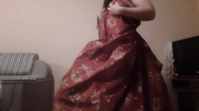 Licking my and ass under the dress. Stormy orgasm - lesbian_illusion