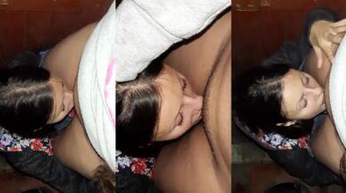 Granny caught me and my girlfriend in the toilet and started screaming