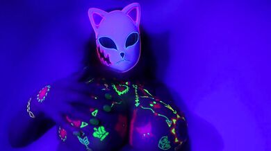 HENTAI TITFUCK CHALLENGE! Mind-blowing NEON COSMOTITS | LilyKoti