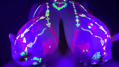 HENTAI TITFUCK CHALLENGE! Mind-blowing NEON COSMOTITS | LilyKoti