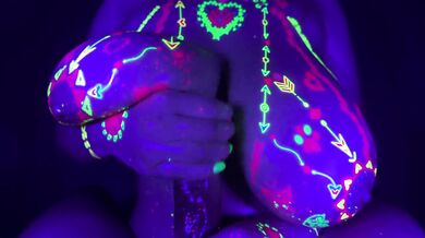 HENTAI TITFUCK CHALLENGE! Mind-blowing NEON COSMOTITS | LilyKoti