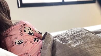 My boyfriend wakes me up and we have hard sex!