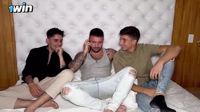 Curvy Latina Milf Has Her First Foursome With Three Young Guys Who Rip It All Up! - Kylei Ellish