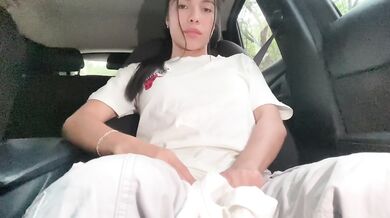 Hot Chica Caught Masturbating In Public Park Parking Lot (Adrenaline Max)