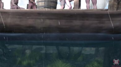 Geralt Visits Skellige video mashup