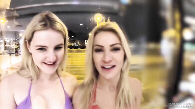 Alexis Crystal Gushes Girl Cum in THREESOME w BUSHY PUSSY Carly Rae – SQUIRT GOD 4K