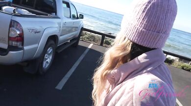 Behind the scenss vacation fun hanging out on the beach and back at the room w/Summer Vixen
