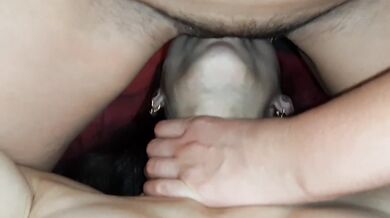 Sat her on her friend's face. Front and back view - lesbian_illusion