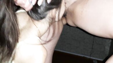I licked my girlfriend's ass and when she was changing the light bulb in the chandelier - lesbian_illusion