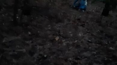 Сняла на камеру страстный секс лесбиянок в лесу