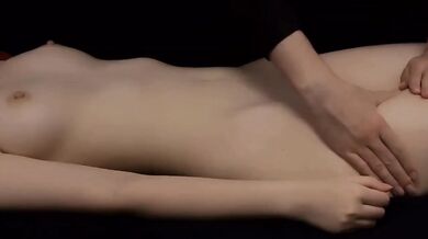 RELAXING MASSAGE SESSION FLOWS INTO HOT MASTURBATION AND MULTIPLE ORGASMS