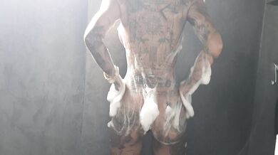 Big Asian Tits in the Shower