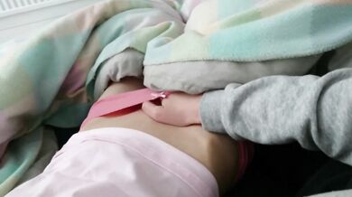 cute and intimate lesbian morning sex || trembling orgasm