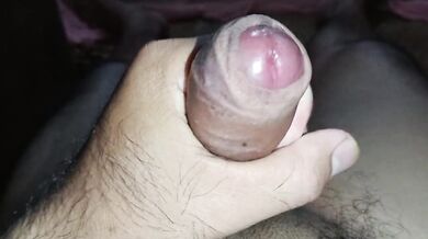 Kavin Jone play cock in bed.