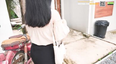 Public Couple Blowjob at a coffee shop อมควยเสียวที่ร้านกาแฟ