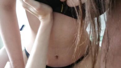 lesbian girls rub their clits together || loud moaning orgasms