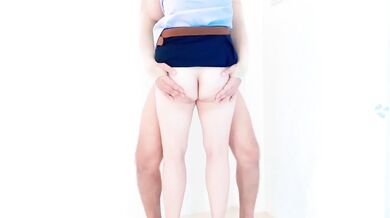 Thai college creampie นักศึกษายืนเย็ด
