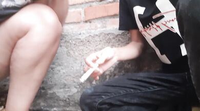 Before we have sex we always smoke cigarettes - Lesbian_illusion