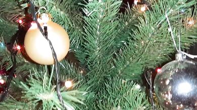 Hot romantic sex for Christmas - Lesbian_illusion