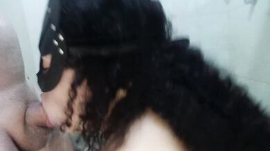 I gave a blowjob to my husband's friend, my husband is a cuckold. Let me suck your dick, I'm a slut