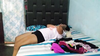 I discover her fetish, I fulfill her fantasy, suck the anus and pussy of the stepdaughter