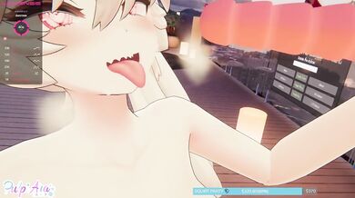 Vtuber girls touch each other live until they get a creamy pussy | Pulpi x Moomochi - CH 12/02/22