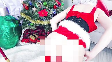 Frieren Cosplay - Naughty Christmas Anal Preview