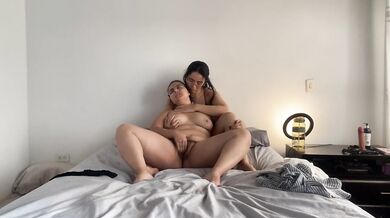 Melissa is very tired from work and to relax she fucks her hard with a strap on
