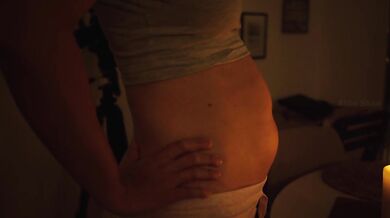 Candlelit Belly Poses – Before and After Dinner Volume Comparison teaser