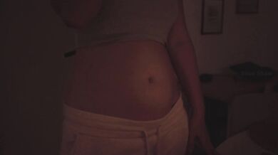 Candlelit Belly Poses – Before and After Dinner Volume Comparison teaser