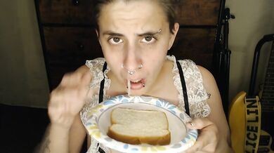 Time For Your Lunch Snot Spit Nose Blow sandwich