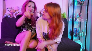 FRENCH FEMDOM JOI - My redhead Girlfriend teaches me how to make cum a good Boy
