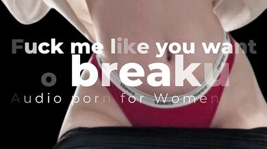 Lesbian ASMR AUDIO PORN | Fuck me like you want to breakup | Gay Girlfriend ASMR WLW