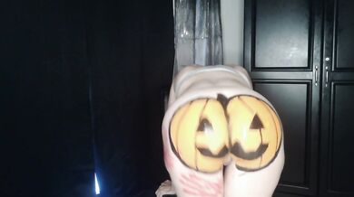 Slutty Pumpkin 2: Milfs Ass Painted And Pounded