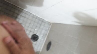 I was about to take a shower and