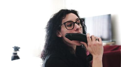 Sofia Mori's first audition to enter the world of porn with Robe (full video on Onlyfans)
