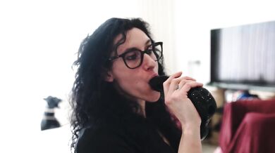 Sofia Mori's first audition to enter the world of porn with Robe (full video on Onlyfans)