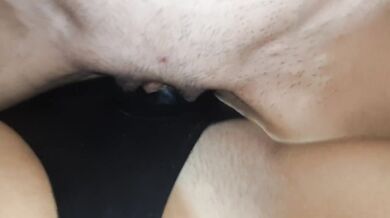 Fucked her with a strapon in a scissor position - IkaSmokS