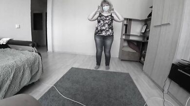 POV. Mature lesbian bbw girlfriends with a strapon.