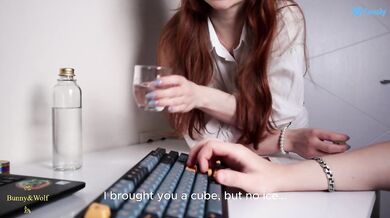 Lesbians fuck, but the positions are determined by the kamasutra cube