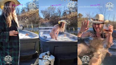 COUNTRYGIRLS LOVE THE HOT TUB | DADDYSCOWGIRL