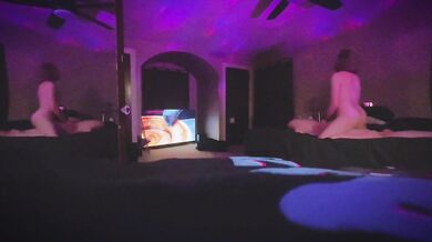 Cozy Erotic Massage Lesbian Couple part 1