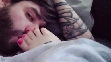 Relaxing Foot Worship - Cum on Her Feet and Lick it Off